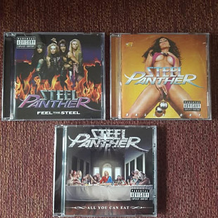 Steell Panther " Feel The Steel"+ " Balls Out"+ "All You Can Eat"