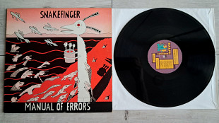 SNAKEFINGER ( Art Rock, Experimental ) NMANUAL OF ERRORS ( RALPH SM-8203 ) 1982 USA