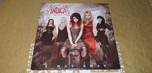 Indica ‎– A Way Away - 2010 - 2xLP, Limited Edition 1000 copies, Beige + Dark Red LP