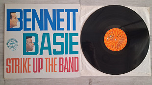 BENNETT / BASIE STRIKE UP THE BAND ( ROULETTE 500005 ) 1987 REISSUE 1958 FRANC