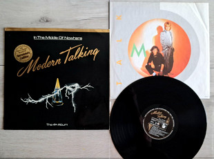 MODERN TALKING IN THE MIDDLE OF NOWHERE - 4TH ALBUM ( HANSA 209 039 A2/B2 ) STICKER 1986 GER