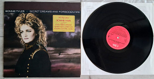 BONNIE TYLER SECRET DREAMS AND FORBIDDEN FIRE ( CBS 86319 A1/B1 ) STICKER 1986 HOLL