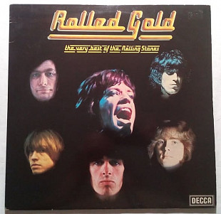 The Rolling Stones 2lp "Rolled Gold" UK 76, Stereo-Mono, Black labels, Vinyl Nm