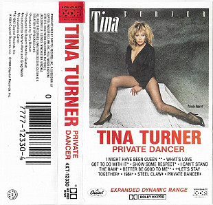 TINA TURNER «Privat Dancer» Dolby HX Pro, B NR ℗1984
