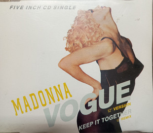 Madonna* Vogue -12"version*(maxi single ( фирменный)