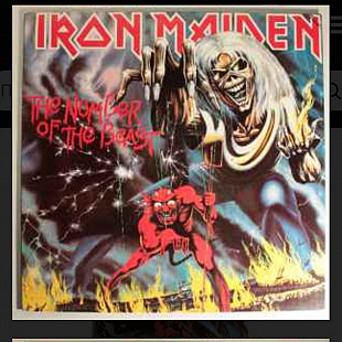 LP Iron Maiden - The Number Of The Beast
