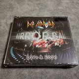 Def leppard - mirror ball live & more. новый американский 2 cd + dvd бокс-сет