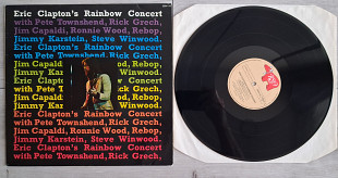 ERIC CLAPTON with Ron Wood, Winwood, Jim Capaldi ERIC CLAPTON'S RAINBOW CONCERT ( RSO 2394 116 S1/S2