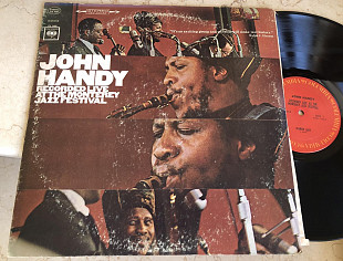 John Handy – Recorded Live At The Monterey Jazz Festival ( USA ) JAZZ LP