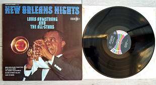 LOUIS ARMSTRONG & THE ALL - STARS NEW ORLEANS NIGHTS ( CORAL 3319 A/B ) 1971 GER