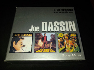 Joe Dassin "La Fleur Aux Dents / Les Champs Elysées / Si Tu T'appelles Mélancolie" фирменный 3 CD Or