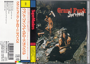 Grand Funk Railroad ‎– Survival Japan Promo VG+