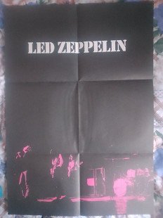 Poster Led Zeppelin (1971, Atlantic P8041A, 830x590 mm, Japan)