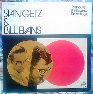 Stan Getz & Bill Evans – Previously Unreleased Recordings (1974, Verve Rec MV 2087, Mono, OIS, Japan