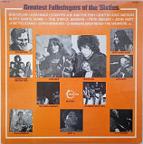 VARIOUS Greatest Folksingers Of The 'Sixties 2LP EX