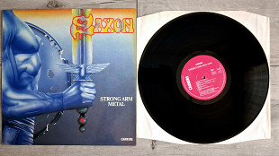 SAXON STRONG ARM METAL ( CARRERE 67174 ) 1984 FRANCE