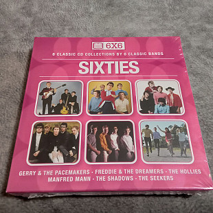 Manfred mann, shadows, hollies и др. 6 cd новый фирменный бокс-сет