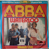 ABBA (Agnetha Björn Benny Anna-Frid) Waterloo (7", 45 RPM) EX-/G