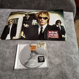 Bon jovi - it's my life. новый фирменный cd c постером