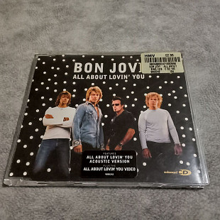Bon jovi - all about lovin' you. фирменный cd