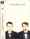 PET SHOP BOYS «Actually» Dolby B NR XDR ℗1987