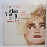 Madonna – Who's That Girl (Original Motion Picture Soundtrack) LP 12" (Прайс 49257)