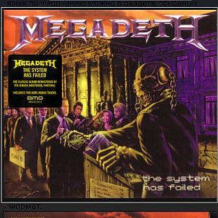 CD Megadeth - The System Has Failed