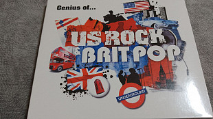 Новый фирменный 2 cd сборник рока и бритпопа