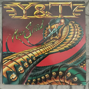 LP Y & T ‎– Mean Streak (1983) Holland