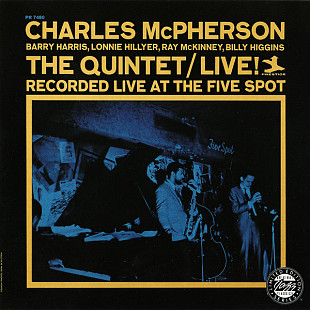 Charles McPherson – The Quintet/Live! (Recorded Live At The Five Spot)