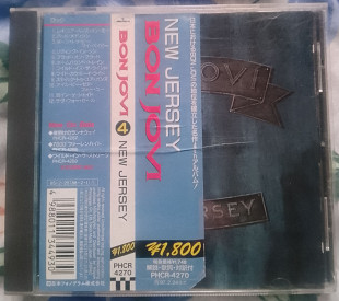 CD Bon Jovi – New Jersey 1988 (Re 1995, Mercury PHCR-4270, OBI, PHCR-4270, Japan)