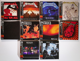 Metallica – CD Set (Japan, 12CD, Vertigo, Limited Edition, Mini LP)