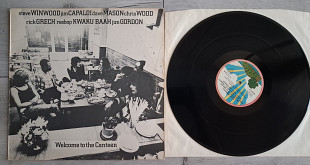 STEVE WINWOOD , JIM CAPALDI , DAVE MASON , CHRIS WOOD …( TRAFFIC ) WELCOME TO THE CANTEEN ( PINK RI