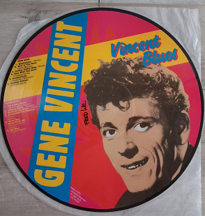 GENE VINCENT VINCENT BLUES ( AR 30093 ) PICTURE DISC 1987 EEC -