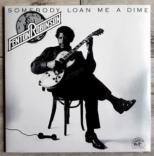 FENTON ROBINSON ( BLUES ) SOMEBODY LOAN ME A DIME ( ALIGATOR 4705 / DT 008340082 ) REISSUE 1974 ITA