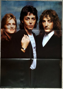 WINGS ( PAUL McCARTNEY ) LONDON TOWN ( EMI / MPL 1C064-60521 A0/B0 ) with Poster 1978 GER