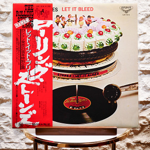 The Rolling Stones – Let It Bleed (Japan, LP, Obi, Album, Vinyl)