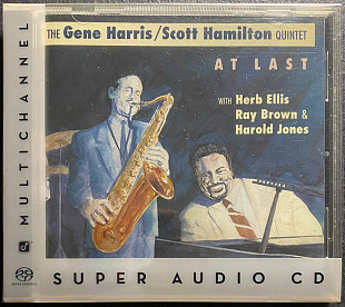 The Gene Harris, Scott Hamilton Quintet – At Last – SACD CONCORD JAZZ USA