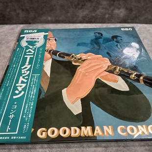 Benny goodman concert. двойной японский винил