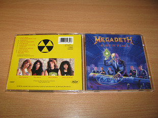 MEGADETH - Rust In Peace (1990 Capitol 1st press, UK)