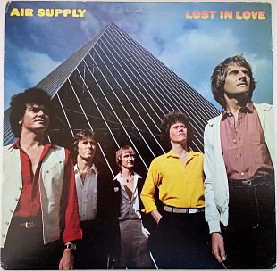 AIR SUPPLY Lost In Love LP VG+/EX