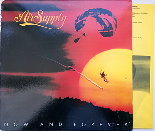 AIR SUPPLY Now And Forever LP EX+/VG-