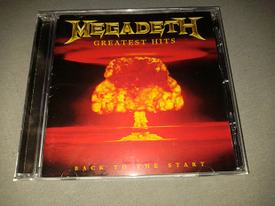 Megadeth "Greatest Hits - Back To The Start" фирменный CD Made In Argentina.
