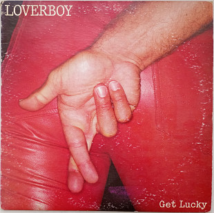LOVERBOY Get Lucky LP VG