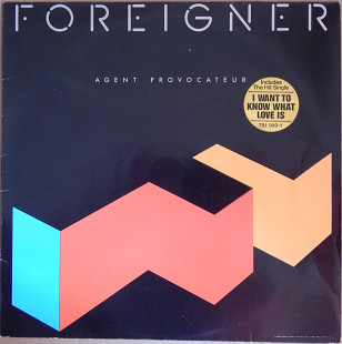 Foreigner – Agent Provocateur (Atlantic – 781 999-1, Germany) inner sleeve NM-/NM-