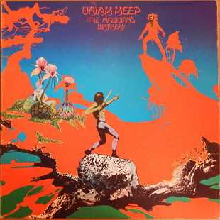 Uriah Heep – The Magician's Birthday (Island Records – ILPS 9213, Scandinavia) inner sleeve NM-/NM-