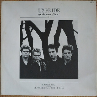 U2 Pride UK first press vinyl