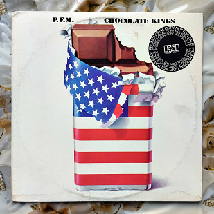 P. F. M. - Chocolate Kings, Asylum - 7E-1071, Promo, US, 1976, a-nm- / b-nm-;