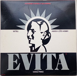 Andrew Lloyd Webber And Tim Rice ‎ EVITA: Premiere American Recording 2LP + Libretto