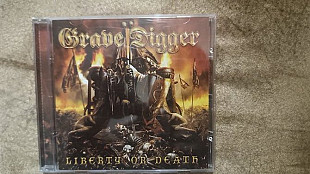Лицензионный CD группы Grave Digger "Liberty or Death"